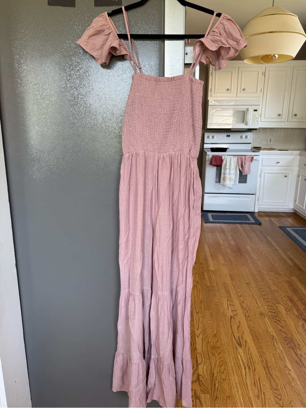Flutter sleeve jumpsuit